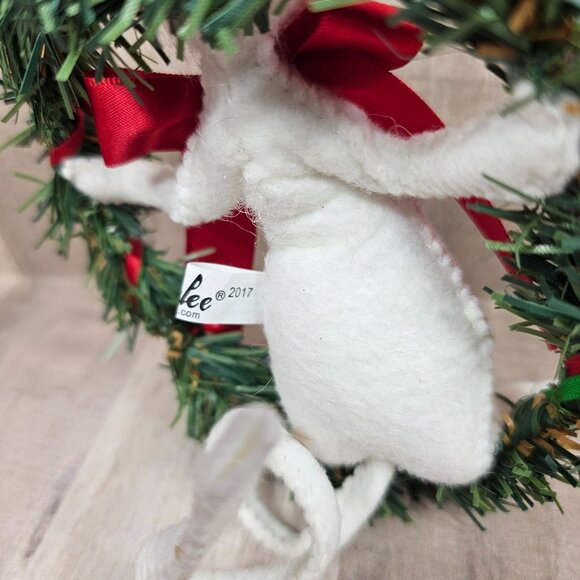 Annalee Evergreen Mouse Christmas Wreath 2017 Holiday Decor - Picture 3 of 5